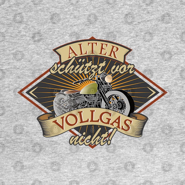 Alt Legende Vollgas motorrad by Kingluigi